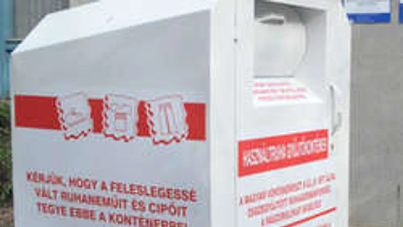 Átverés! A ruhagyűjtő konténerek turkálókba szállítanak!