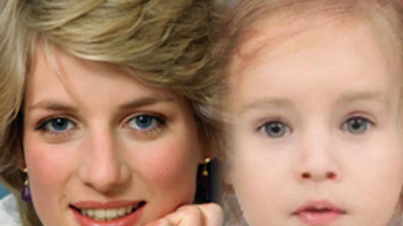 Megdöbbentő hasonlóság! A kis Charlotte tiszta Diana!