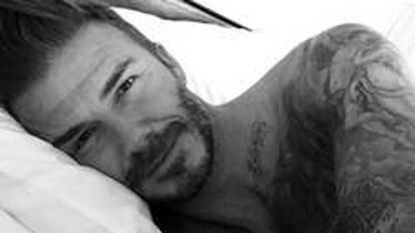 Soha nem látott fotó David Beckhamről