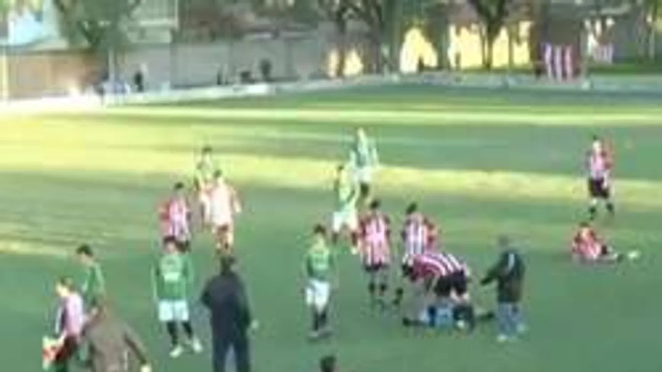 Sárgát kapott, erre kiütötte a bírót - videó