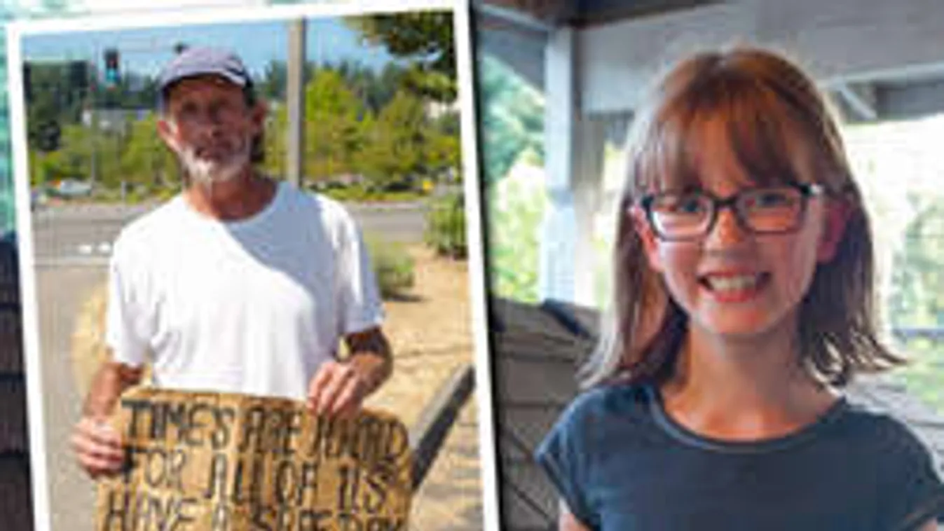 Egy 9 éves kislány házat épített hajléktalan barátjának! - VIDEÓ