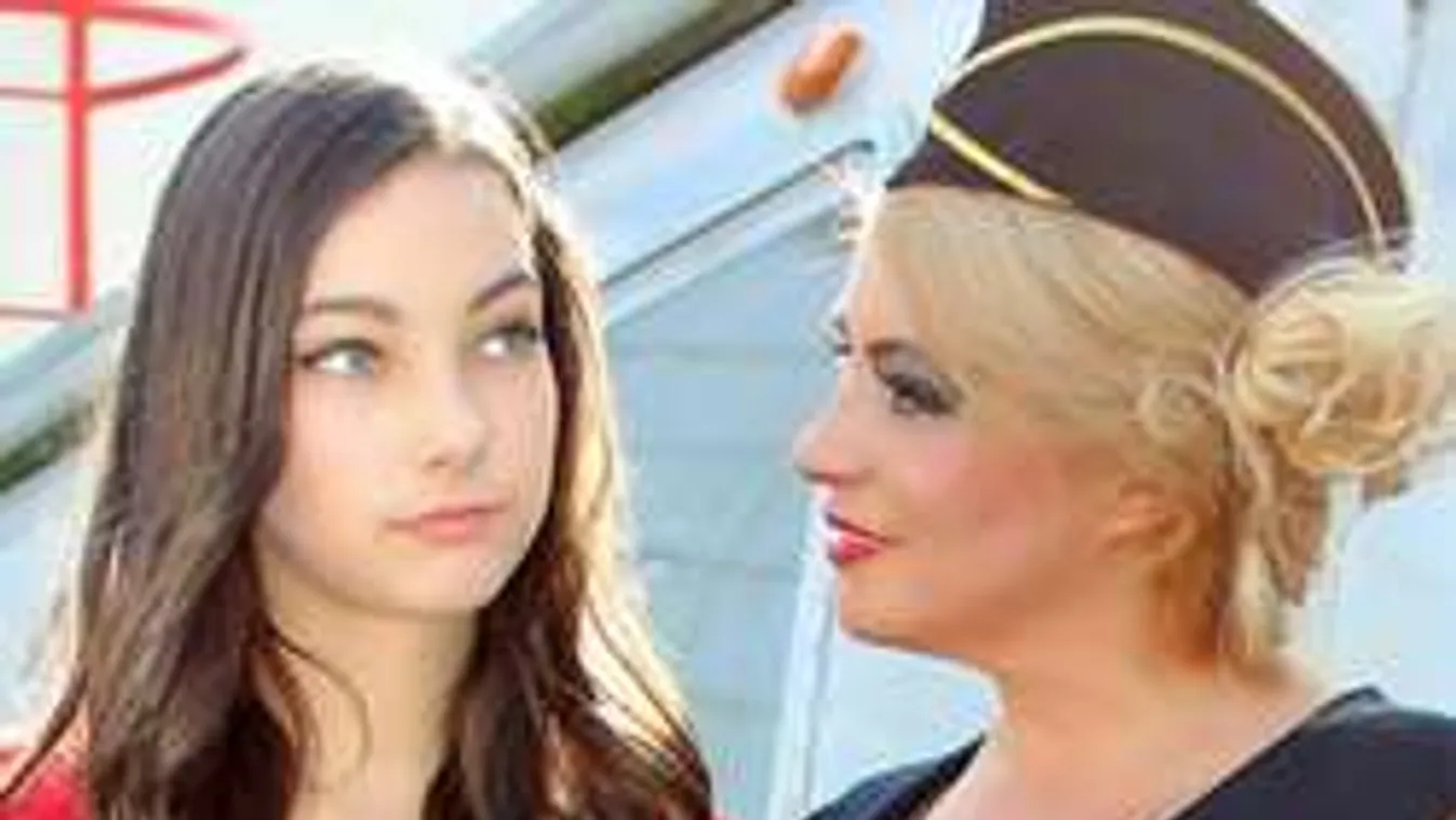 Kiszel Tünde lányának van egy féltestvére. Jóban vannak!