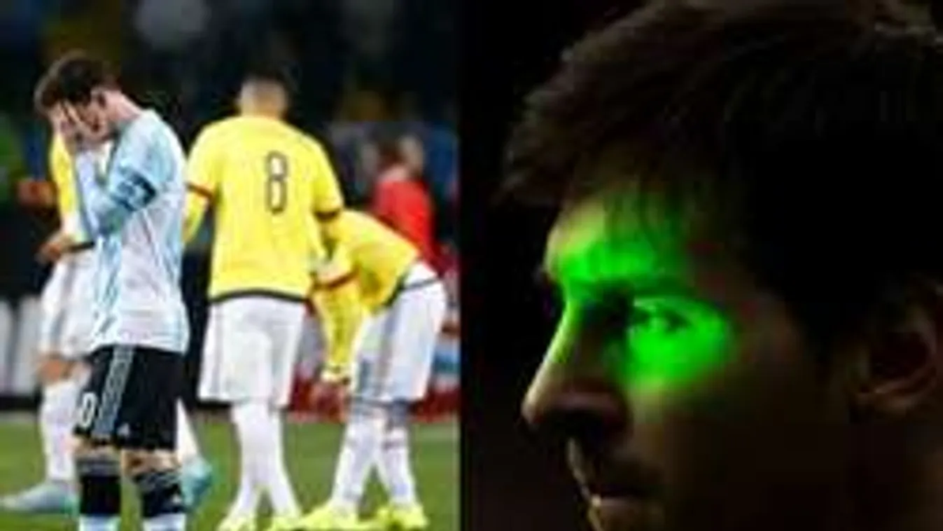 Félelmetes zöld fény üldözte Messit