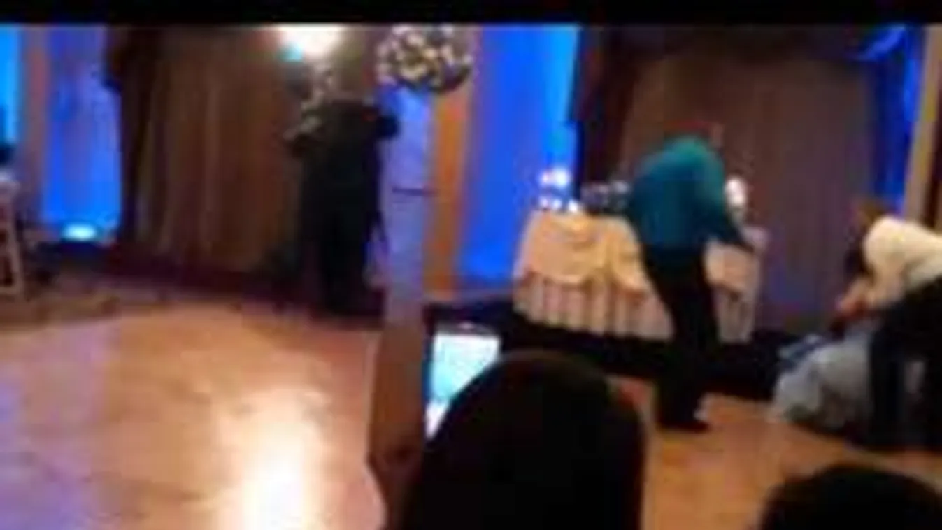 Nagyon durva! Ekkora balesetet esküvőn még nem láttál! -Videó