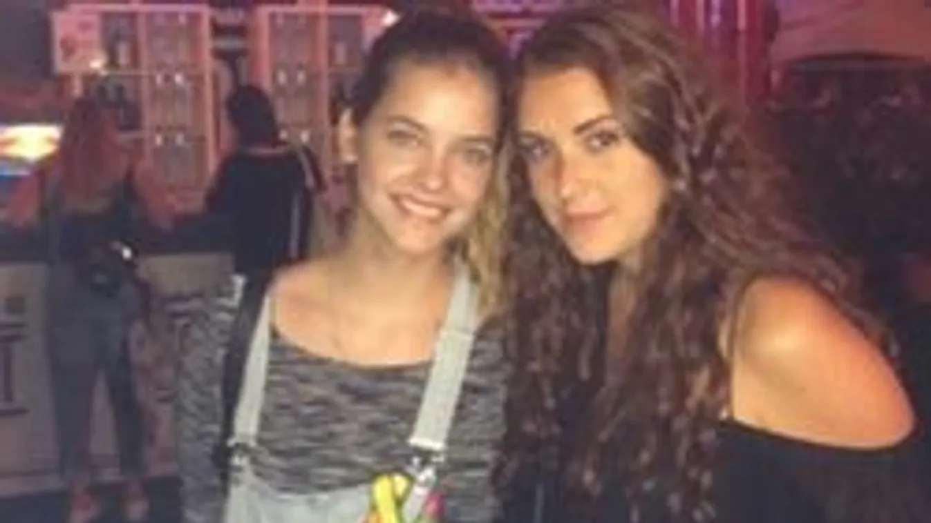 Farmerszerelésben bulizott a Soundon a világhírű szupermodell