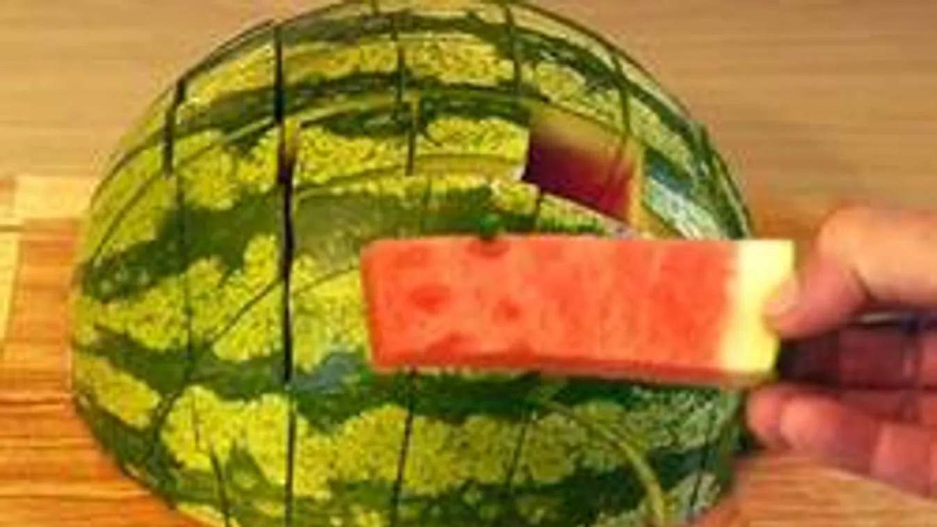 Vágd a dinnyét másképp! Formabontó kockák és szeletek - Videó