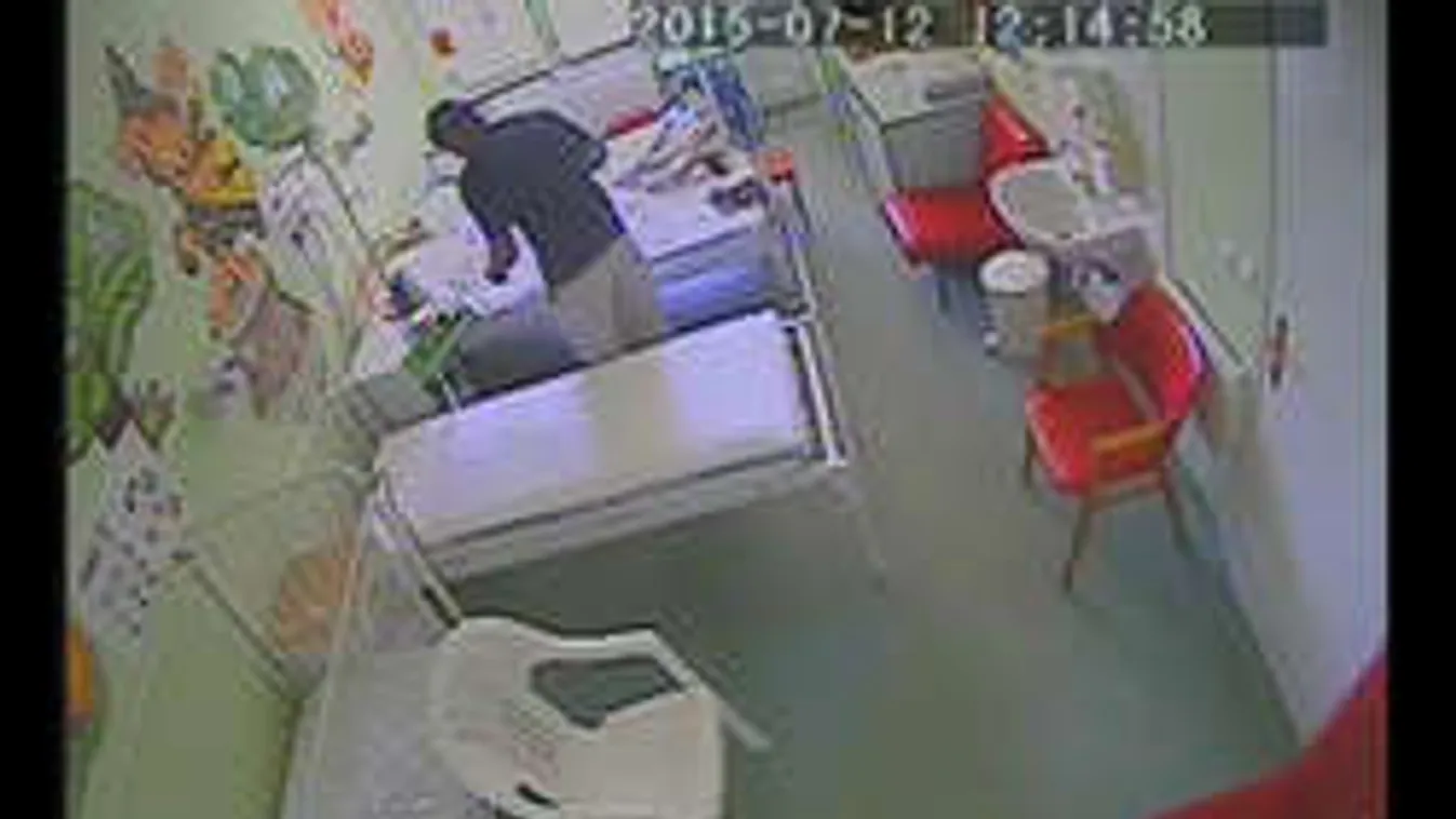 A kórházból lopta el a beteg gyerek laptopját. VIDEÓ!