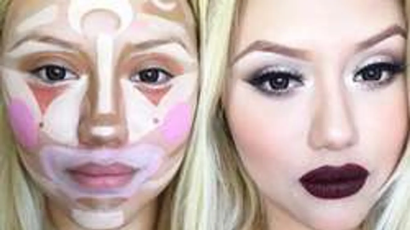 Bohóckontúr: íme, a legújabb sminktrükk!