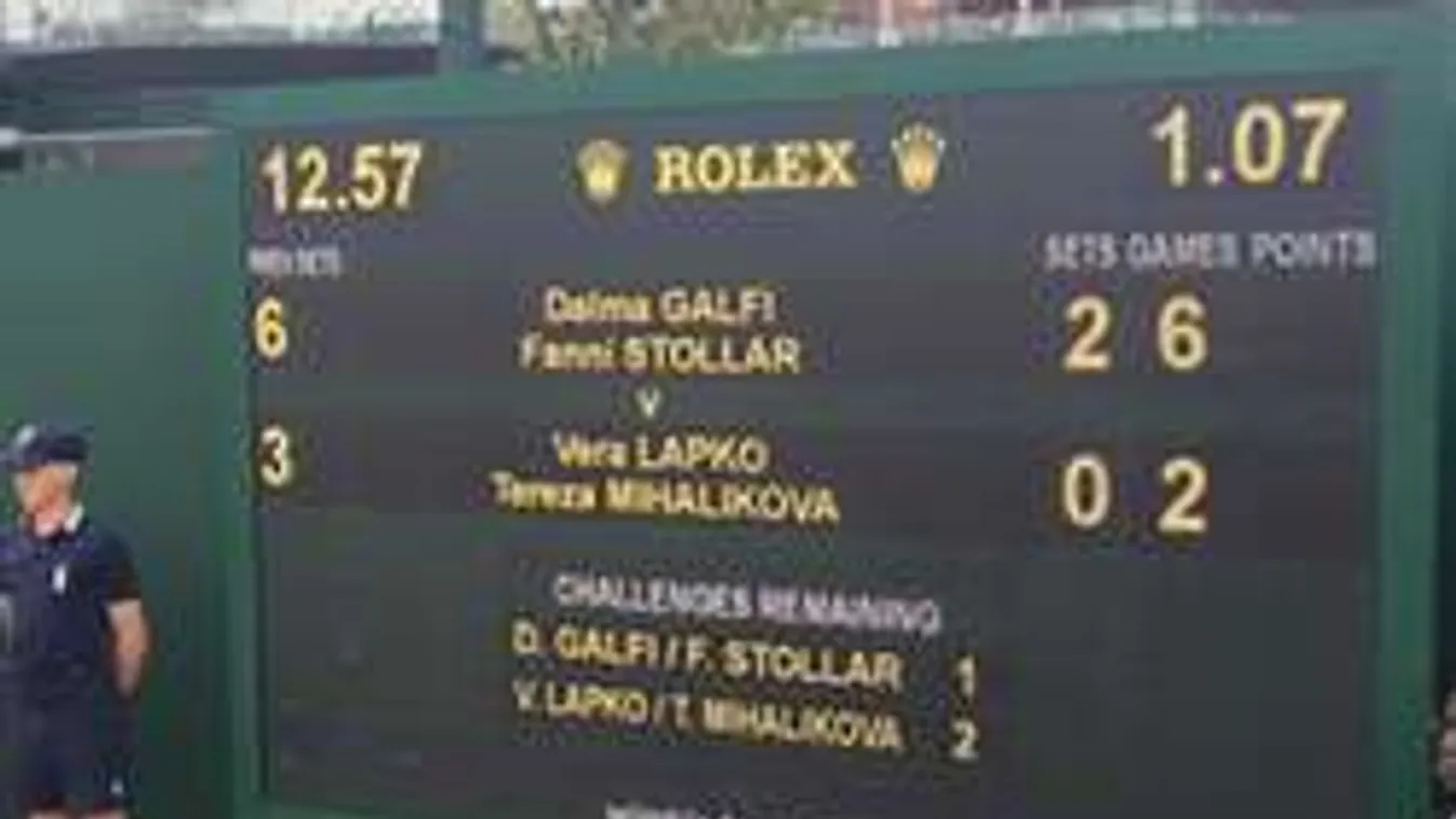 Azért rúgták ki Wimbledon magyar hőseit, mert elaludtak