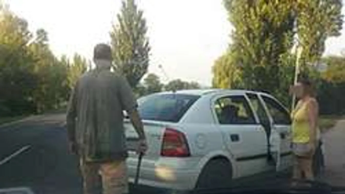 Husánggal ütlegelt az ámokfutó sofőr a 71-es úton