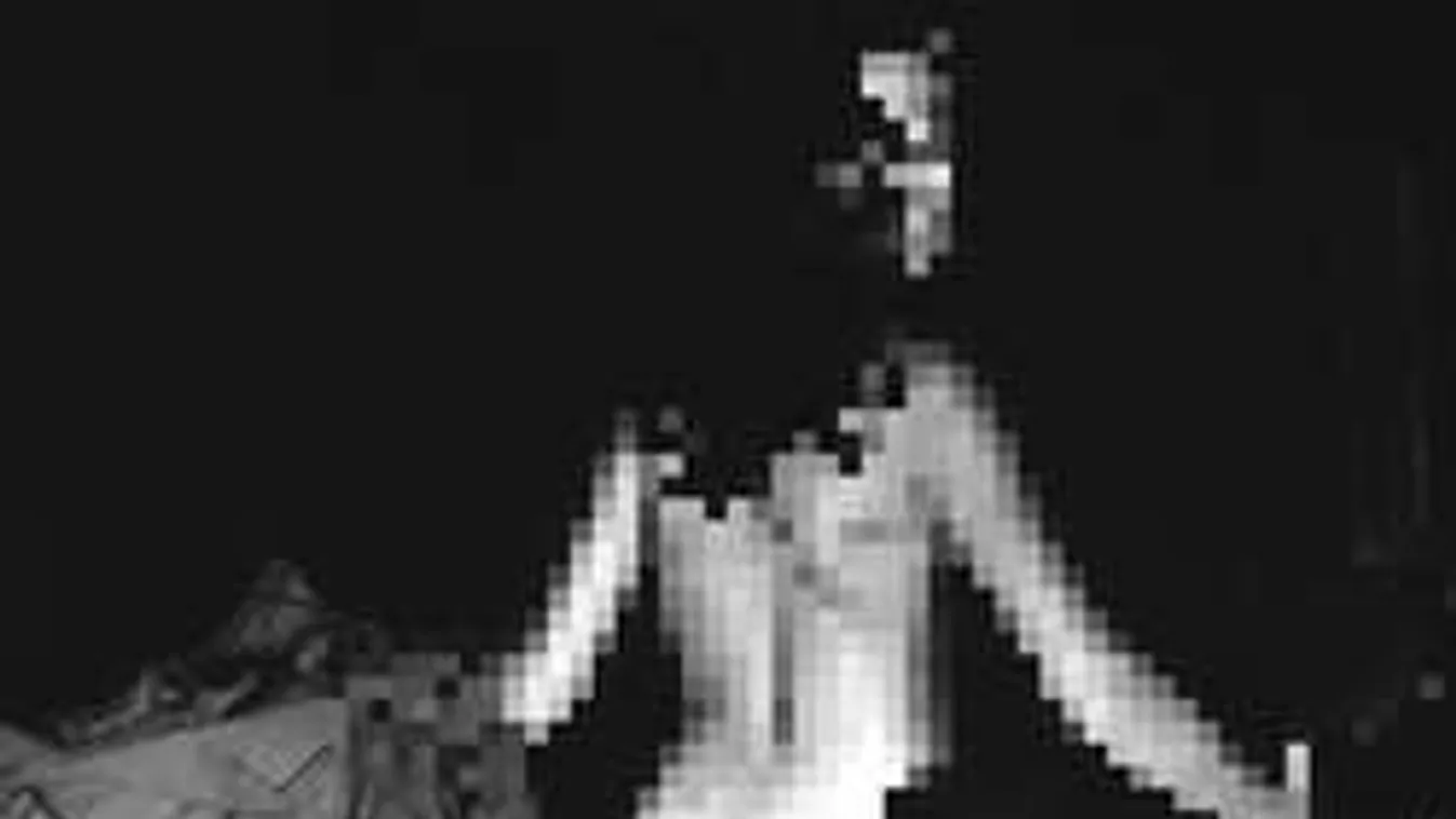 Meztelen, agyontetovált nő kávézott Hamburgban - Fotó