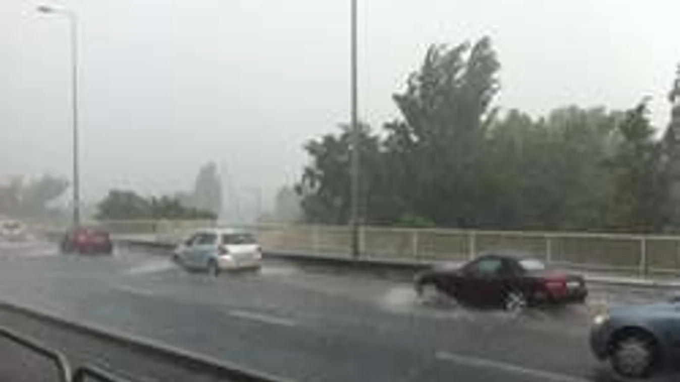 Most veri el a jégeső a termést - Narancs riasztás!