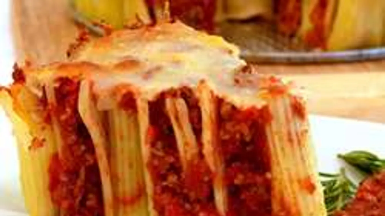 A legjobb vasárnapi ebéd: tésztatorta a pasik és a gyerekek kedvence