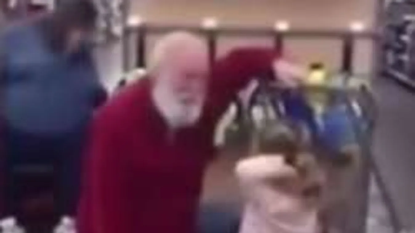 Elbűvölő karácsonyi történet: Télapónak nézték a piros pulcsis bácsit