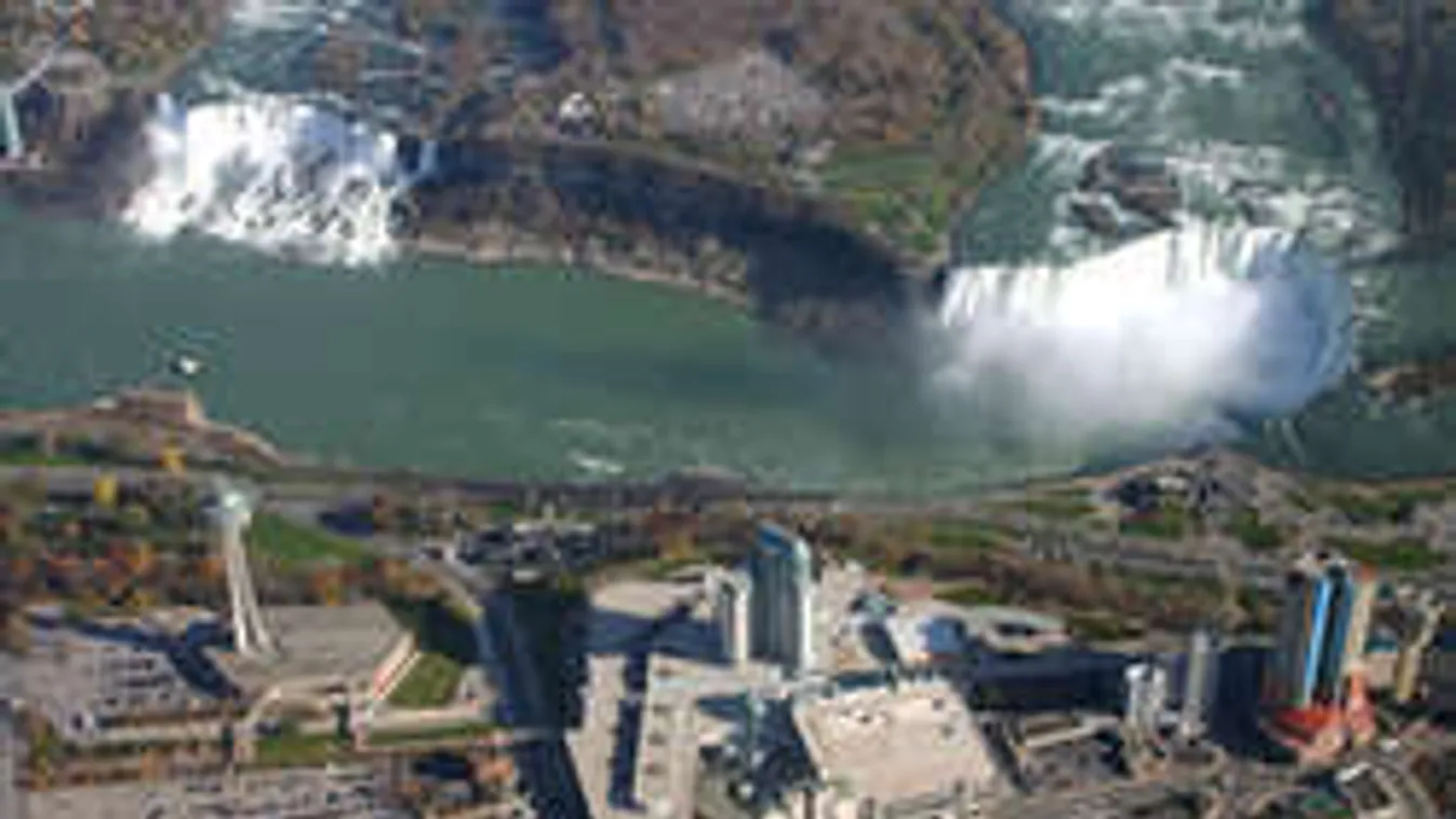Amerikai oldalon elapasztják a Niagara-vízesést