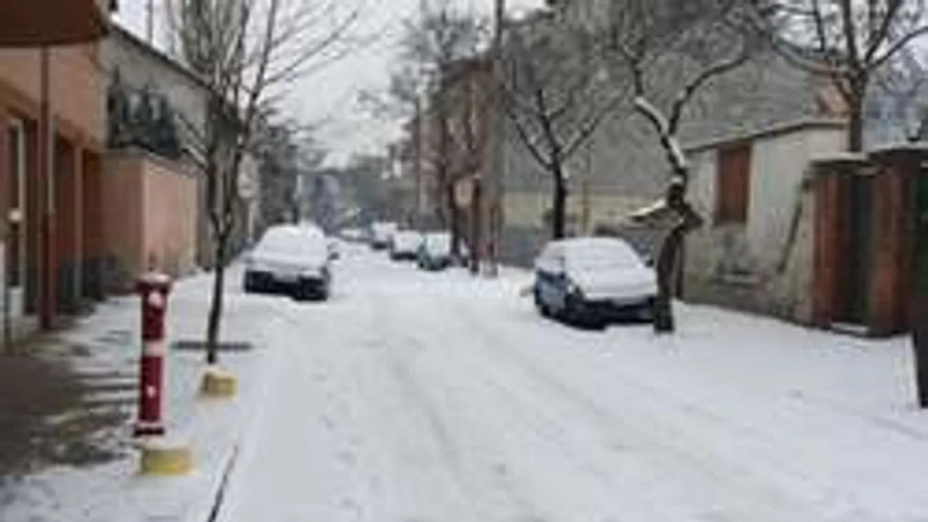 Így lepte a hó Budapestet - fotók!