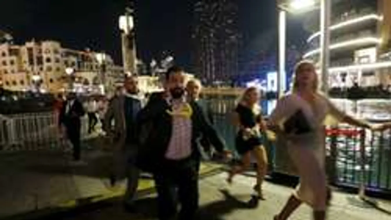 Dubaiban fejvesztve menekültek a tűzpokol közeléből a szilveszterezők