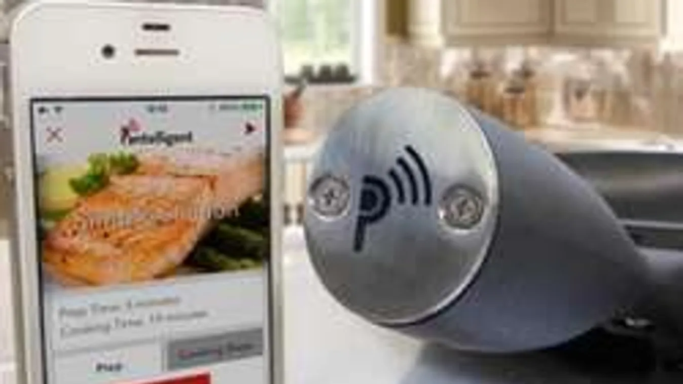 Az okos serpenyő jelez, ha forgatni kell a húst