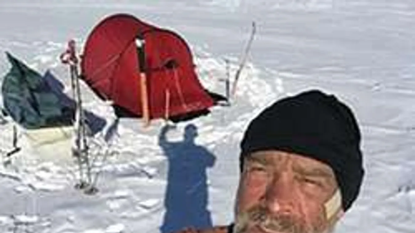 Végigszelfizte az antarktiszi expedíción a saját haldoklását!