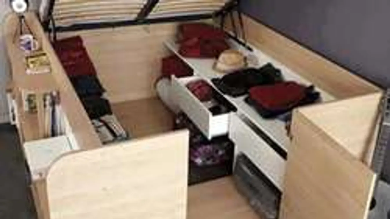 Kicsi a lakásod? Az ágyad a legjobb tárolód!