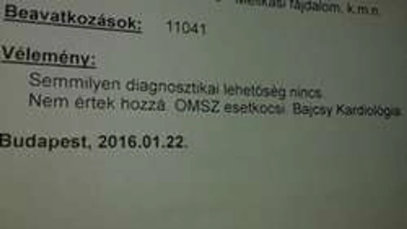 Nem értek hozzá! Így küldte el szívpanaszos betegét a magyar orvos