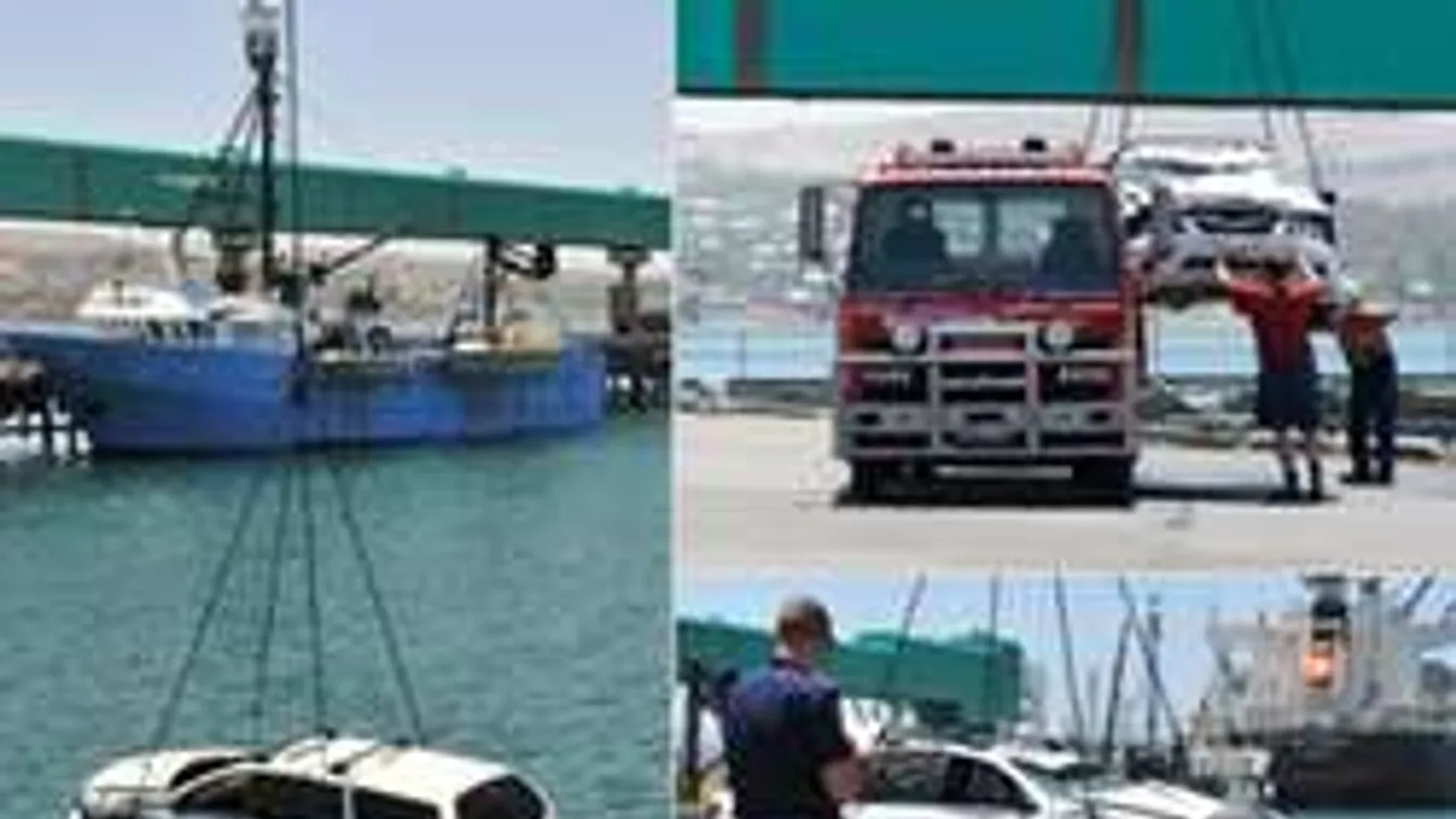 Búcsúlevelet hagyott az apa, majd gyerekeivel a vízbe hajtott - Videó