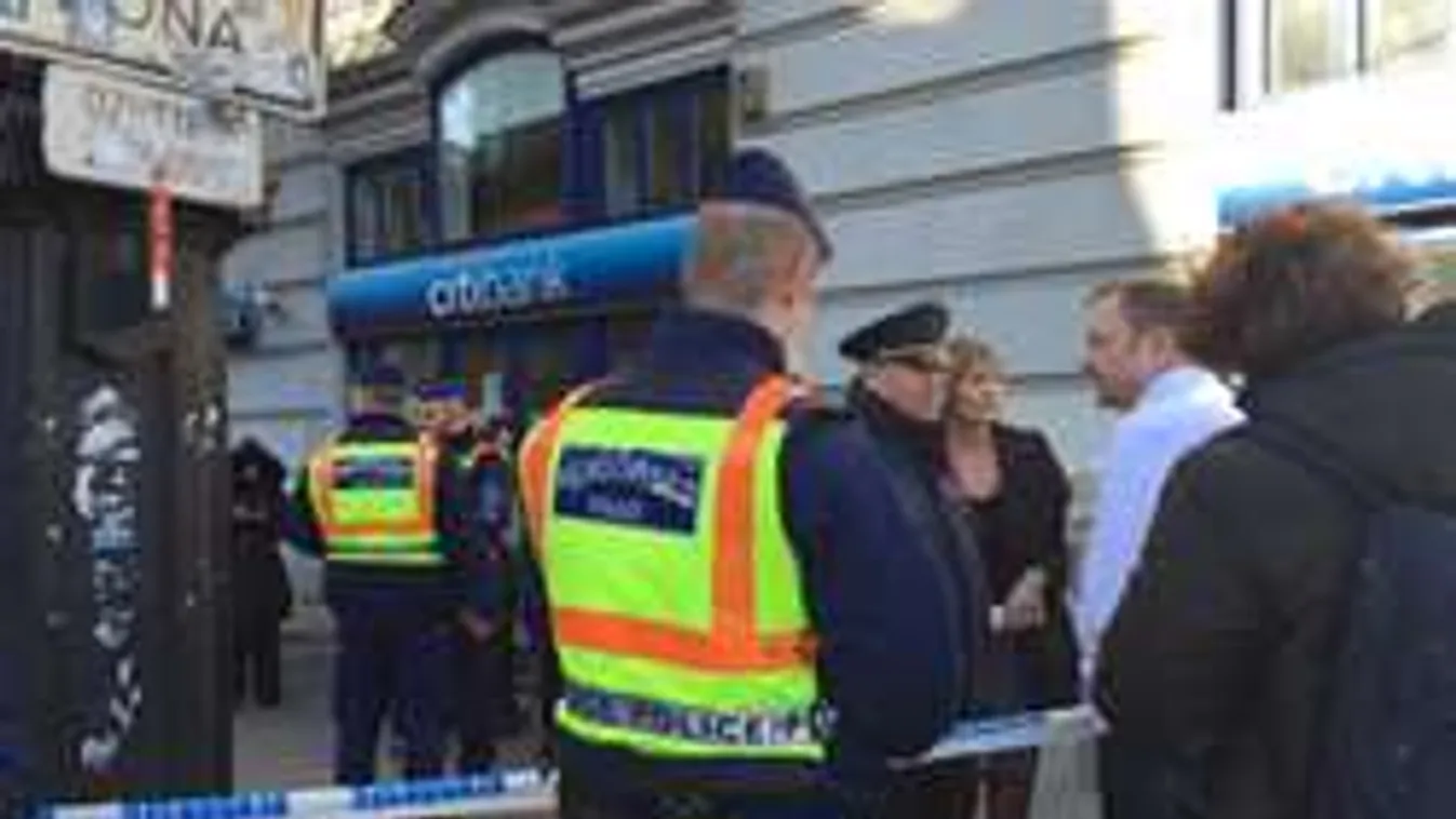 Készültség az Oktogonnál, kivonult a Bűnügyi Bevetés!