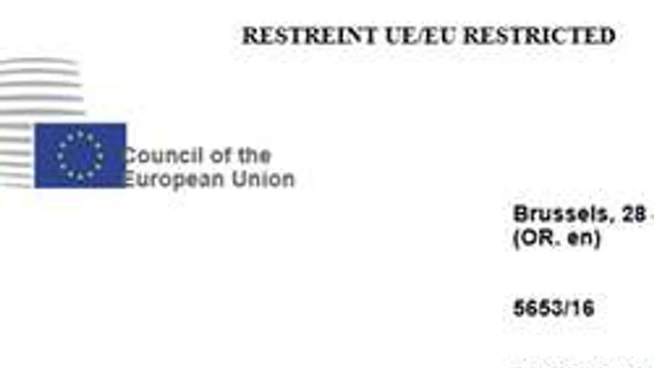 Kiszivárgott egy migránsáradat elleni EU-s dokumentum!