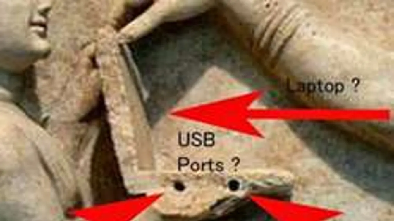 2100 éves, laptopra utaló lelet került elő, és most nagyon vizsgálják