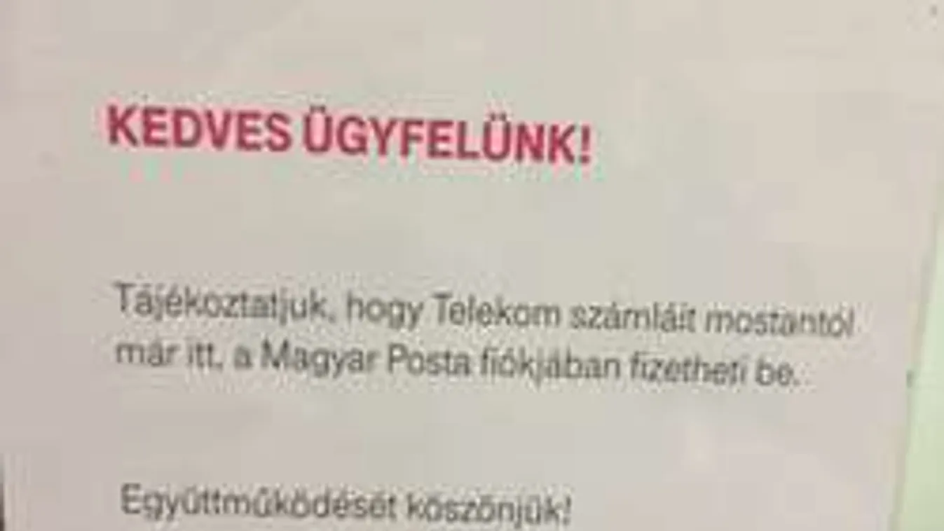 Postára tereli és kiabálva szólítgatja ügyfeleit a Telekom