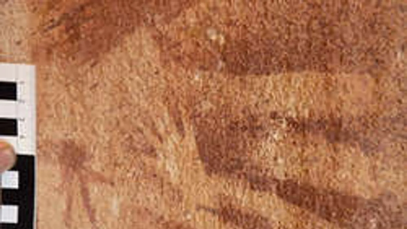 8000 éves, nem emberi kézlenyomatokat találtak egy barlang falán!