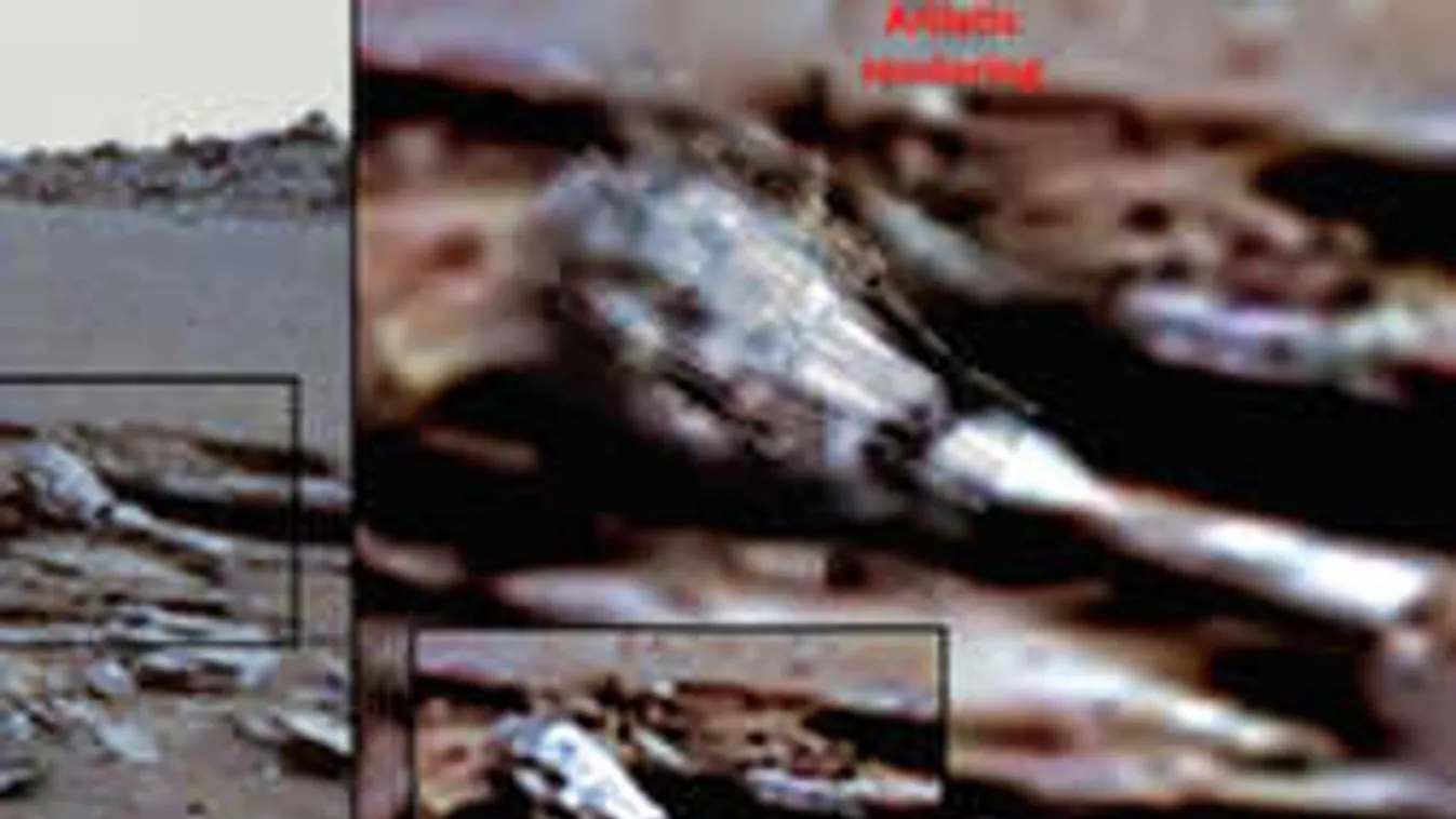 Egy űrfegyver hever a Marson? Cyberalkatrész?