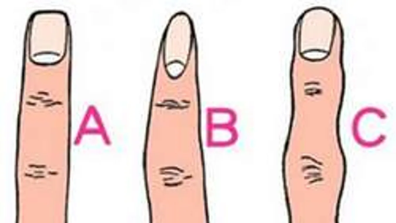 Milyen formájú a mutatóujjad? Ezt árulja el a személyiségedről!