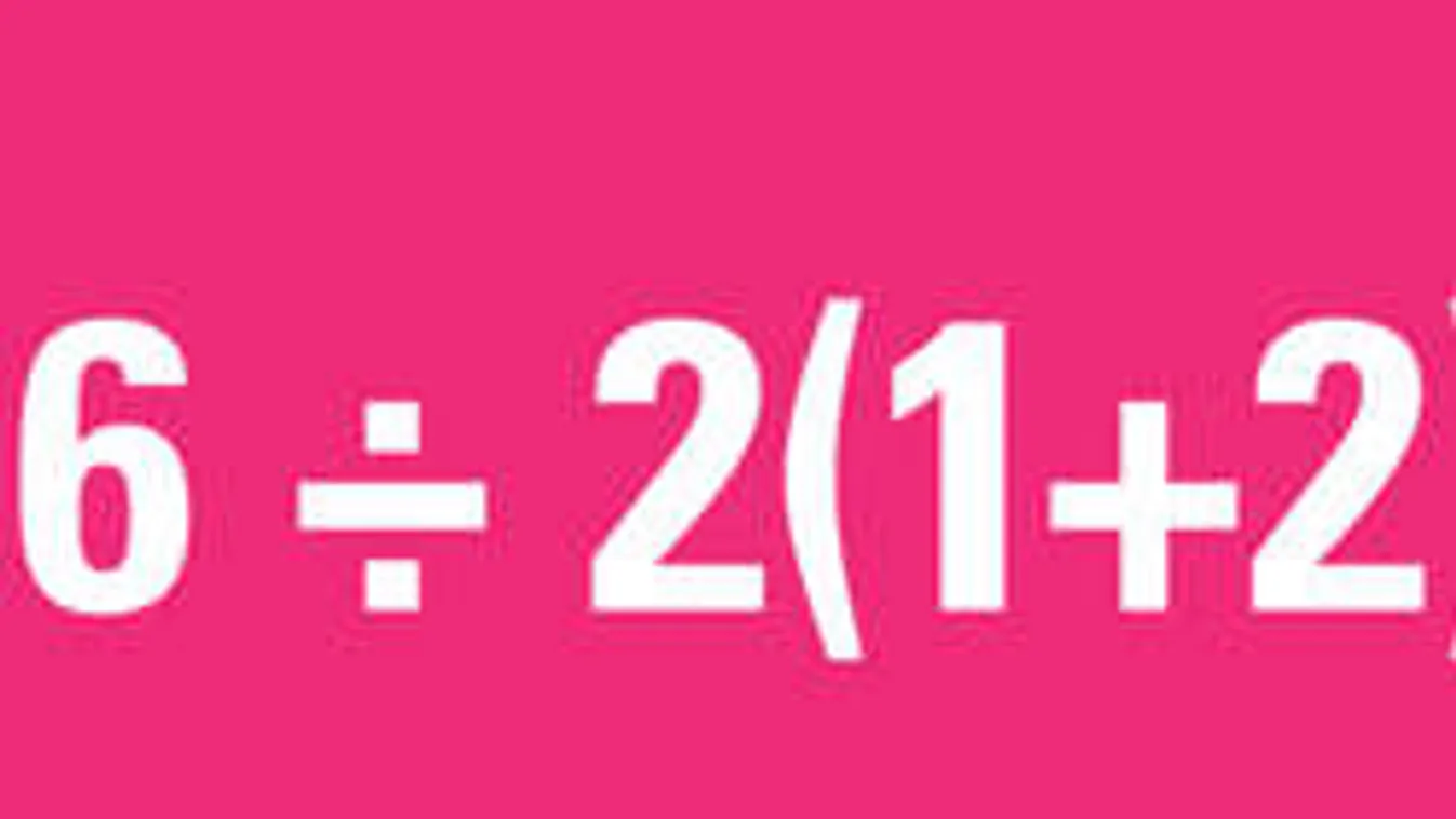 Egy egyszerű matekpéldán vitatkozik a net. Te tudod a választ?