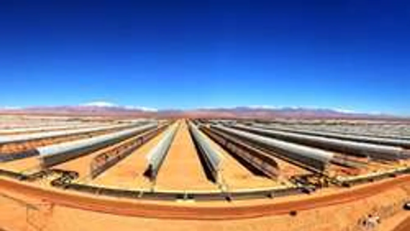 Napenergiával működik egy afrikai repülőtér