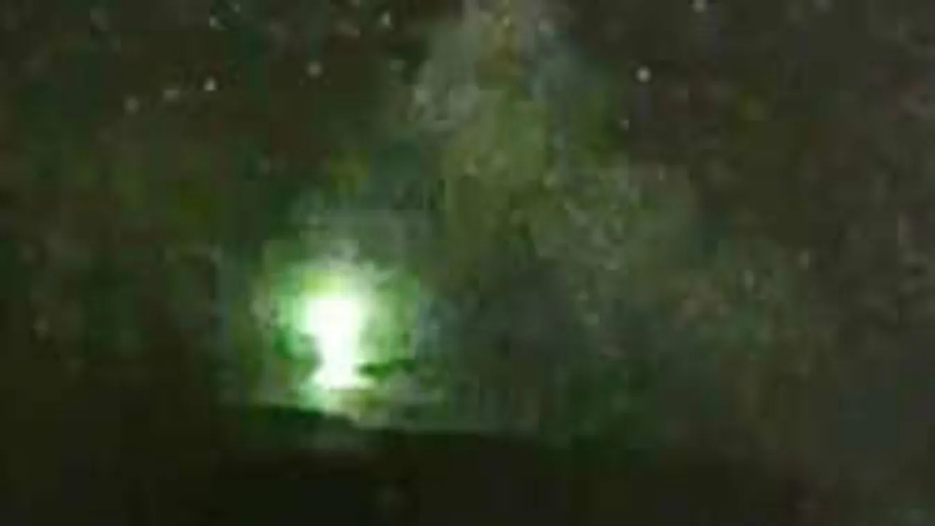 Félelmetes videó! Furcsa robbanás végzett egy feltűnő ufóval!