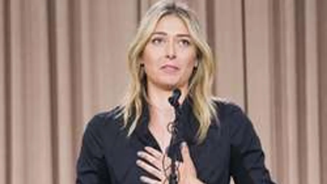 Kiderült, miért bukott le Sarapova