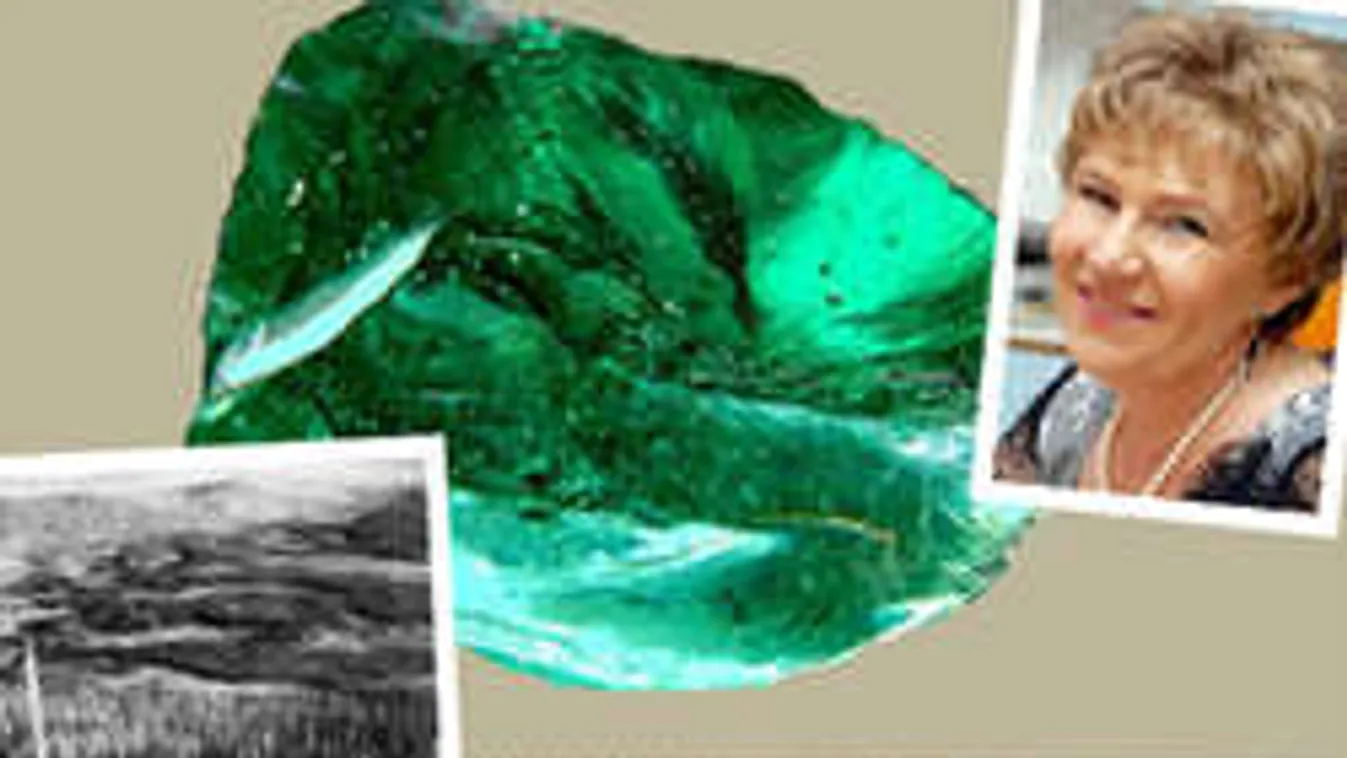 Azt hitte, smaragdot talált, de kiderült, hogy nem földi kőzet!