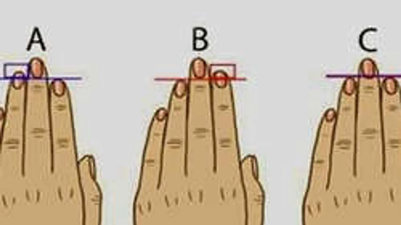 A gyűrűsujjad mindent elárul, ne is próbáld eltakarni!