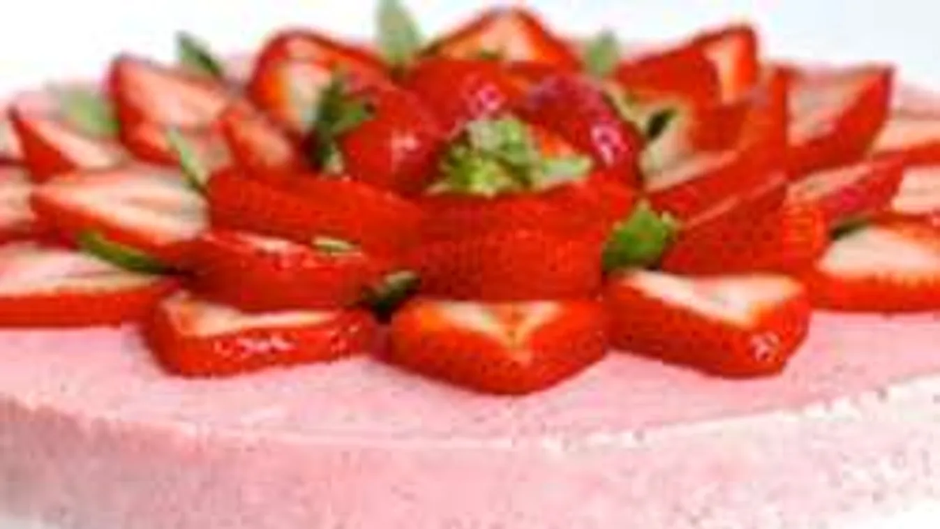 Habkönnyű diétás epertorta és még sütnöd sem kell!