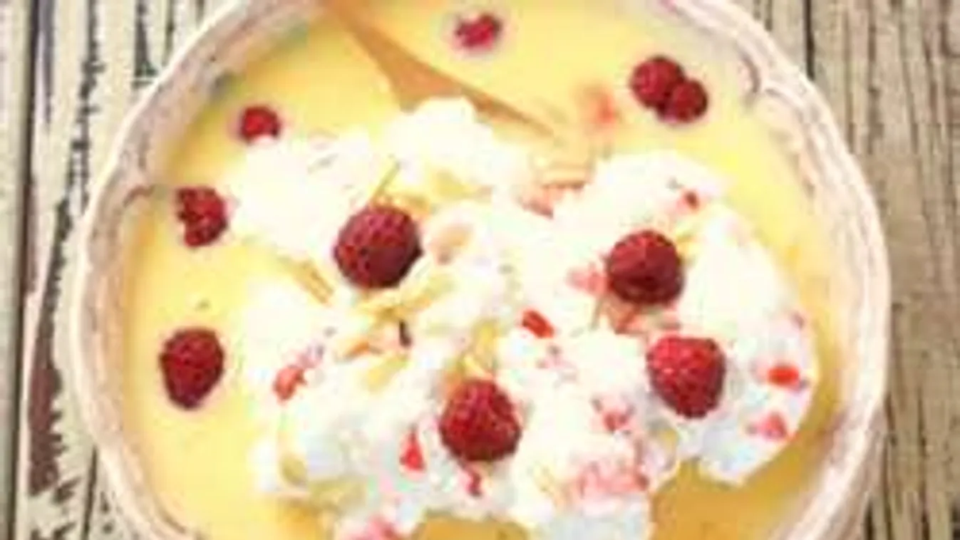 A hétvége diétás finomsága: cukormentes, málnás madártej