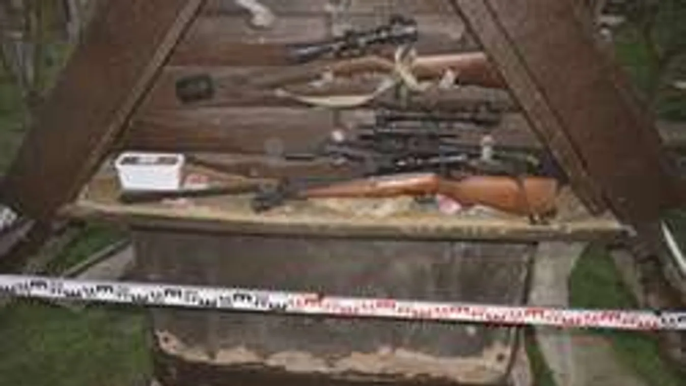 Elképesztő helyeken dugdosott fegyvert és drogot a békési férfi!