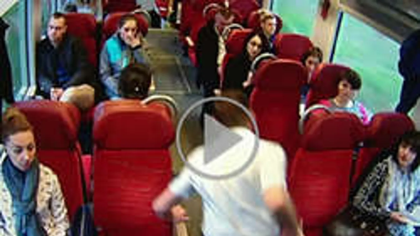 Végigfutott a vonaton a vezető, így mentette meg az utasok életét