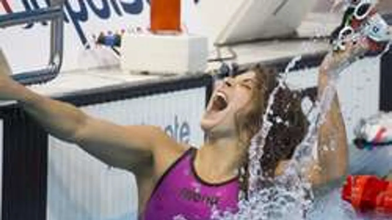 Besokallt és kifakadt a magyar úszónő