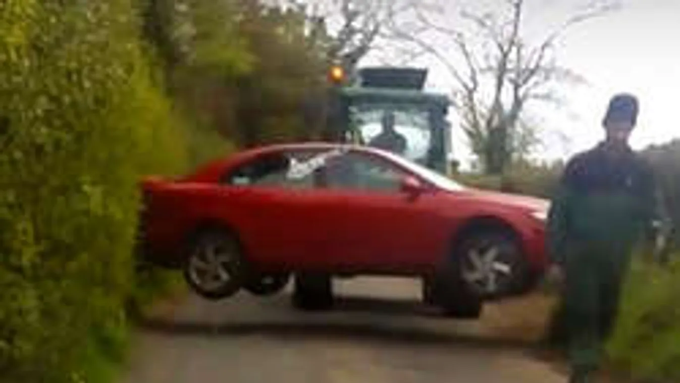 A nap tahója: bunkón parkolt, jól megszívta! Videó!