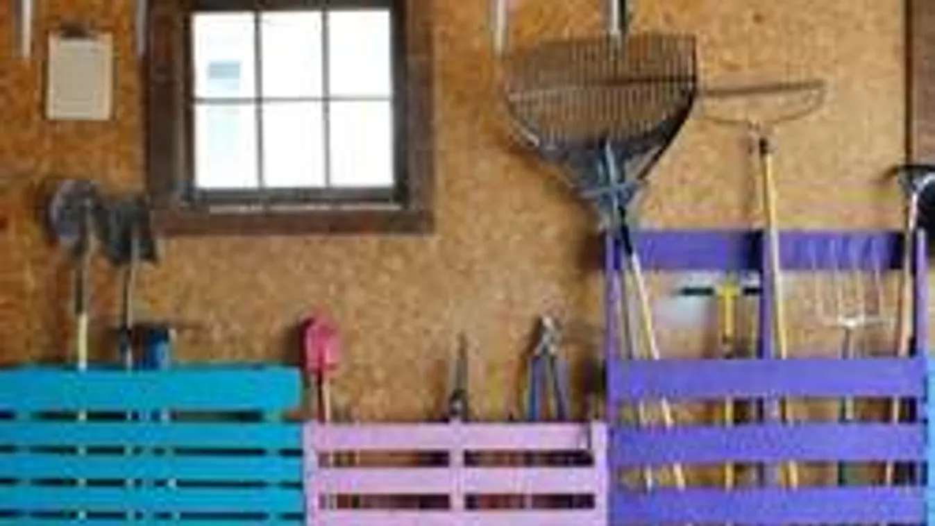 6 szuper ötlet, hogy végre rend legyen a kerti szerszámaid között