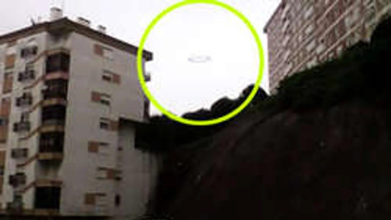 Ufók térkapuját videózta le munkába menet egy portugál melós - videó