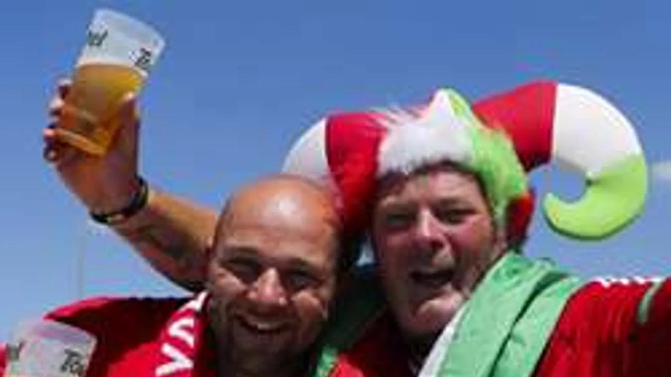 Õrület várta a magyarokat a stadionnál: utcabál, sorban állás és...