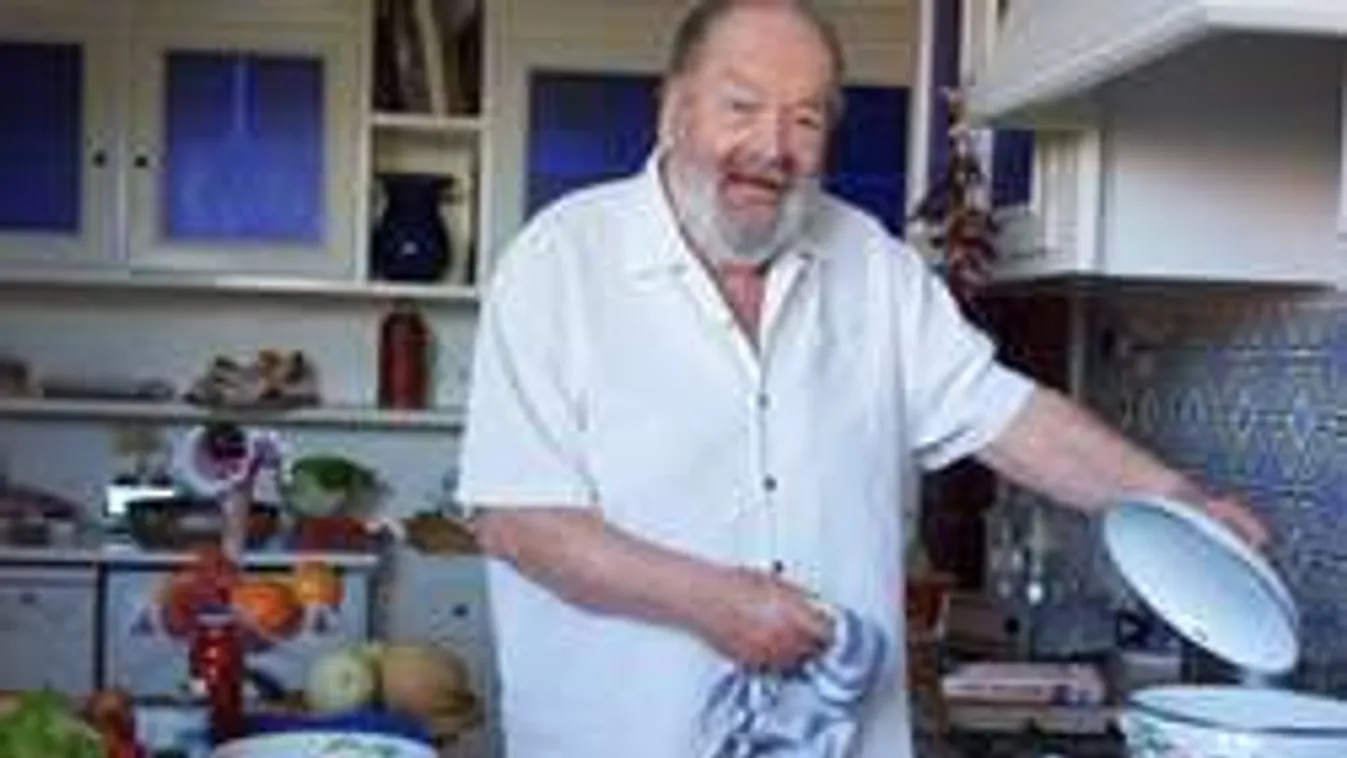 Ez az egyik utolsó kép Bud Spencerről, melyet magyar barátja készített