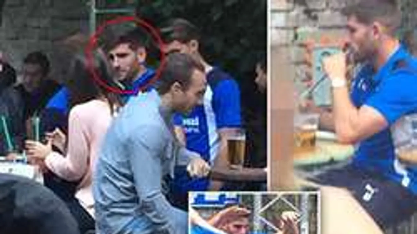 Tört zúzott Budapesten az angol focicsapat - Videó